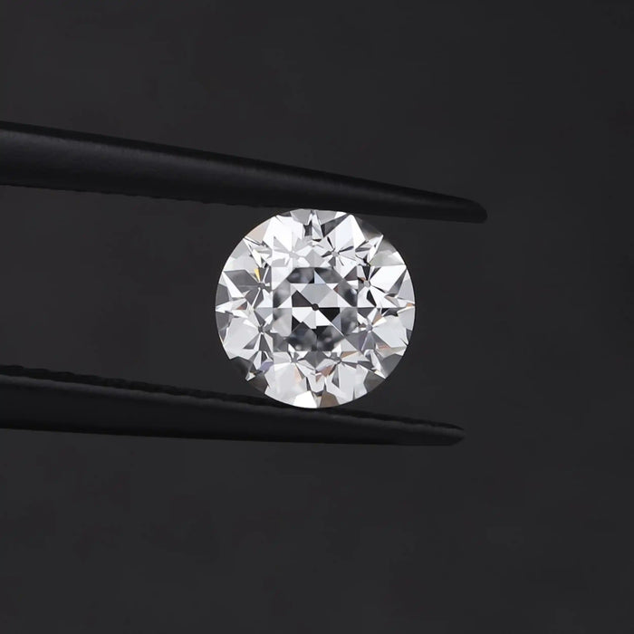 1,12 Karat Höherer Kronen-Diamant im alten europäischen Rundschliff, im Labor gezüchtet