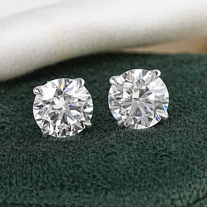 Round Cut Lab Diamond Stud Molly Sims - 96th Annual Academy Awards