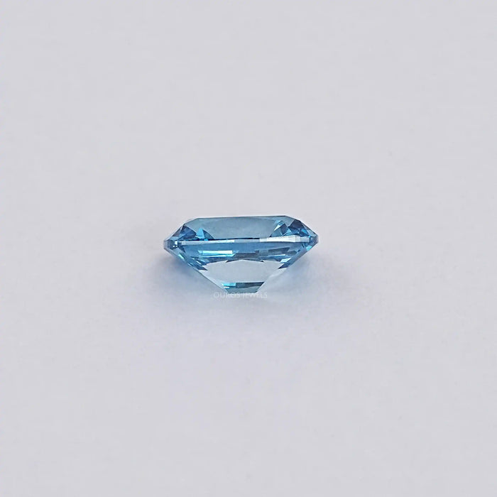 Blue Old Mine Cushion Cut Lab Diamond