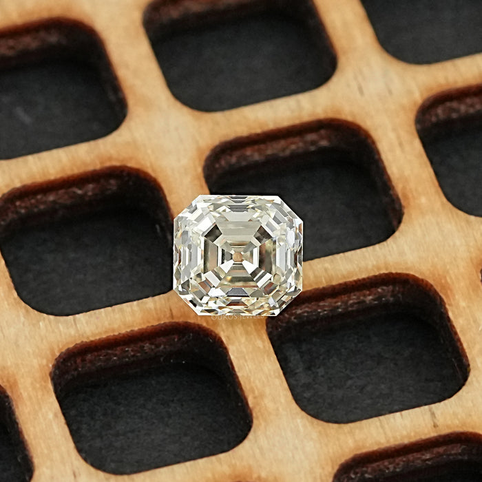 Old Mine Asscher Cut Lab Grown Diamond