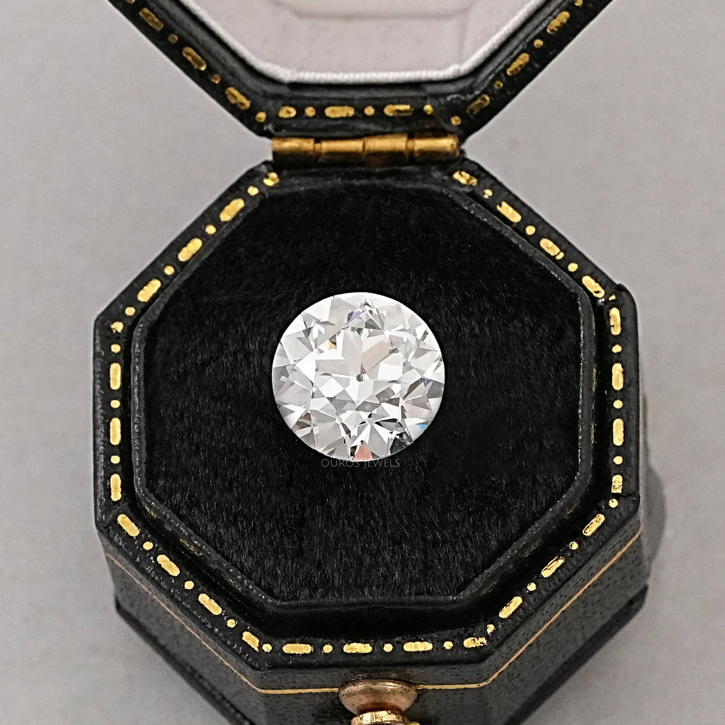 Old  Europen  Round  Cut  Lab Diamond  -  3.26 Carat