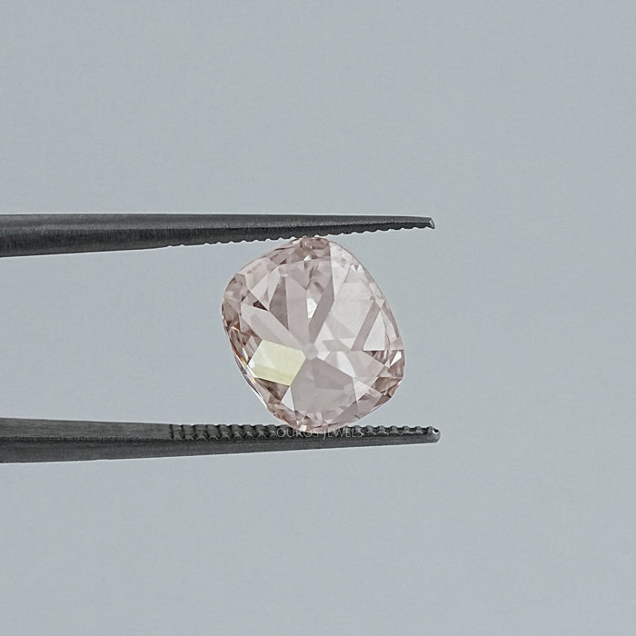 Fancy Light Pink Old Mine Cushion Loose Diamond