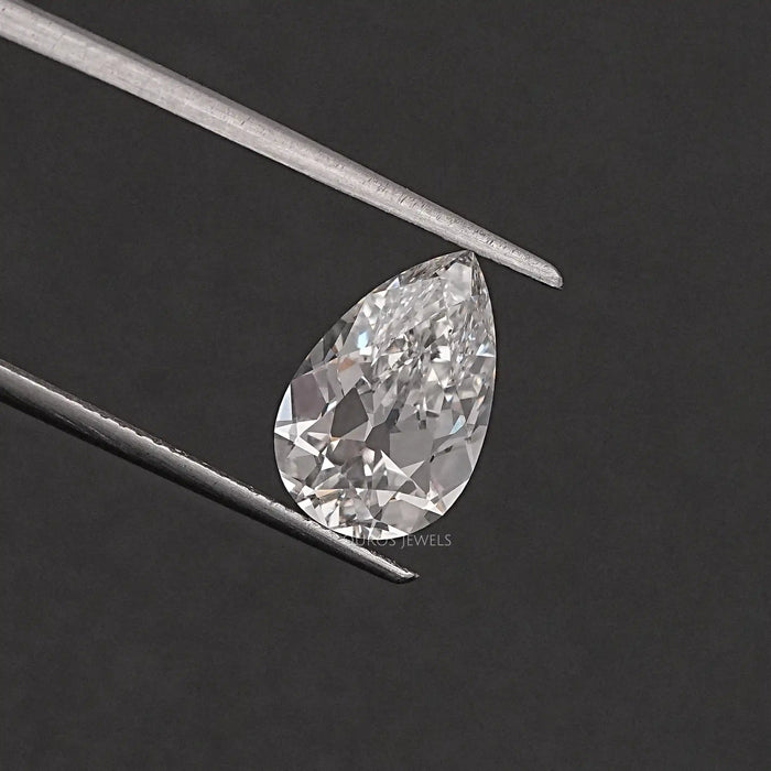 Old Cut Pear Shaped Lab Grown Diamond