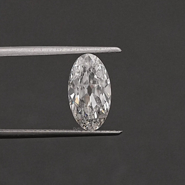Moval Shape Lab Diamond  - Old Mine Cut