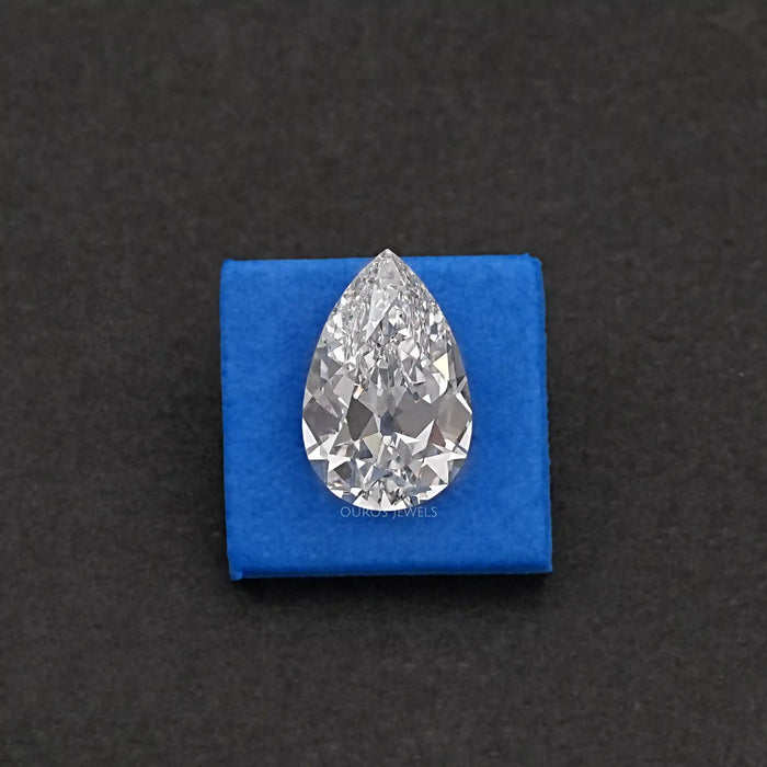 Old Cut Pear Shaped Lab Grown Diamond