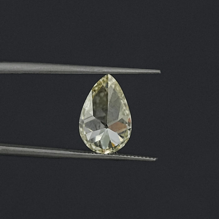 3.47 CT Loose Old Mine Pear Cut Loose