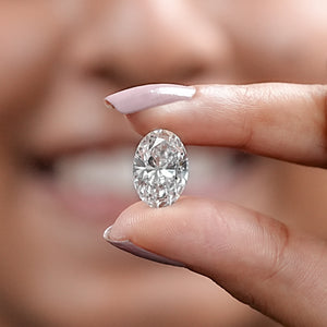 Oval Cut Lab-Grown IGI Certified Diamond