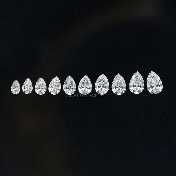 Pear Cut Lab Grown Diamond Loose