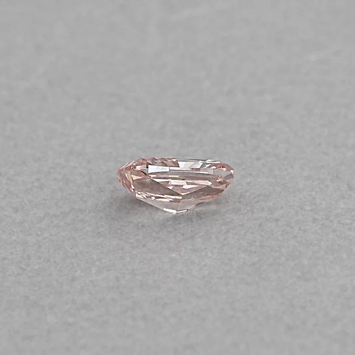 pink cushion cut lab diamond