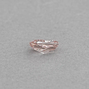 pink cushion cut lab diamond