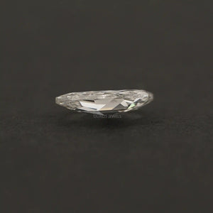 Antique Rose Cut Oval Lab Grown Diamond