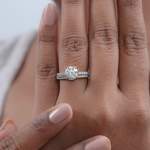 Bridal Set Engagement Rings Ouros Jewels