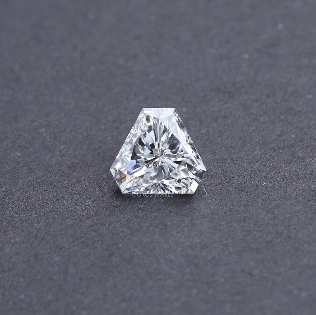 Natural Loose Shield Grey Brown Color Diamond fashion 0.89 CT 5.60 MM Shield Shape Rose Cut Diamond N755