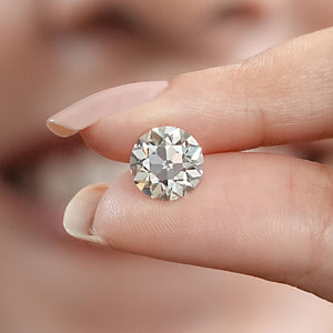 Traditional Old European Round Cut Lab Diamond