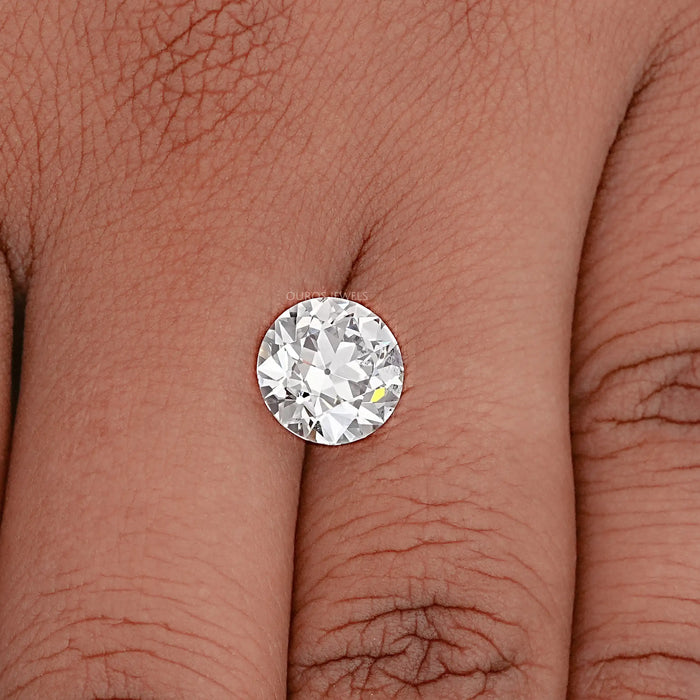 Traditional Old European Round Cut Lab Diamond