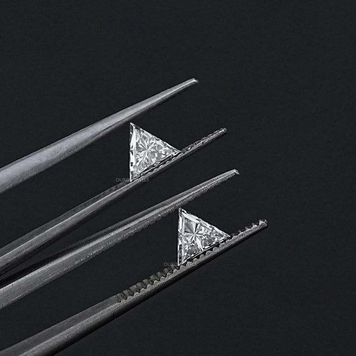 Triangle Cut Lab Grown Diamond Loose Pair