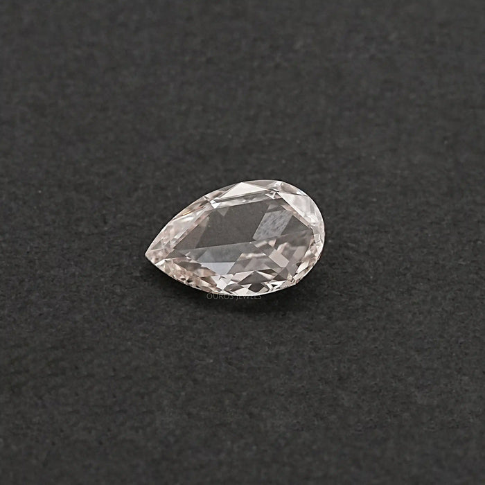 Rose Cut Pear Lab Grown Diamond
