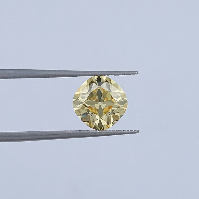 Yellow Old Mine Cushion Cut Loose Lab-Diamond