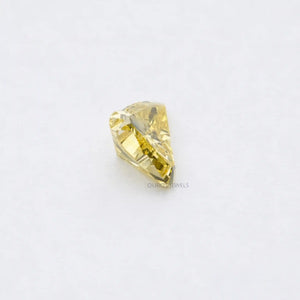 [Yellow Horse Shape Lab Diamond]-[Ouros Jewels]