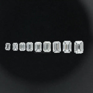 Loose Emerald Cut Lab Diamond