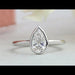 [Youtube Video of Bezel Set Pear Diamond Ring ]-[Ouros Jewels]