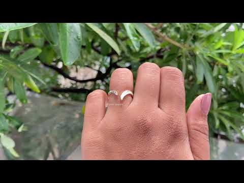 V Shaped Baguette Diamond Ring