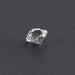 1 Carat IGI Certified Heart Cut Lab Grown Diamond displayed at an angle on a dark background, showcasing its depth and brilliance.