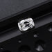 2.23 Carat IGI Certified Criss Cut Lab Diamond resting on a sophisticated black surface.