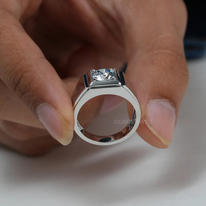 1.28 Carat Diamond Mens Engagement Band Lab Created 950 Platinum Ring Size  11 12 | eBay