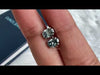 Youtube Video of Blue Oval Cut Lab Diamond Stud Earrings.